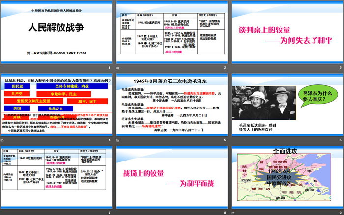 《人民解放战争》PPT