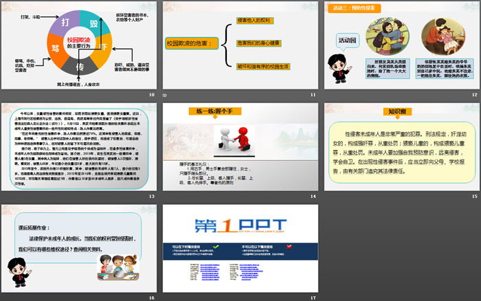 《知法守法 依法维权》法律保护我们健康成长PPT课件