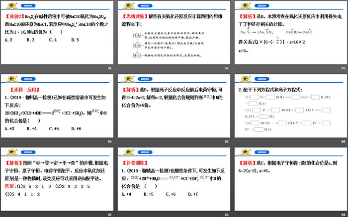 《氧化还原反应的基本规律》氧化还原反应PPT