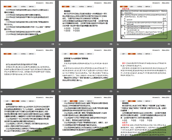 《伟大的改革开放》只有中国特色社会主义才能发展中国PPT教学课件