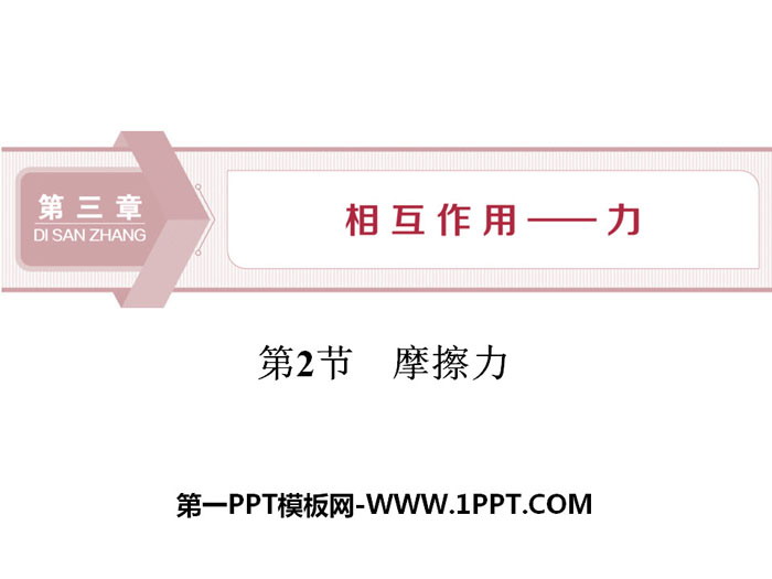 《摩擦力》相互作用——力PPT课件