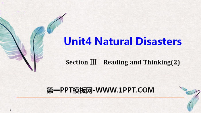 《Natural Disasters》Reading and Thinking PPT教学课件