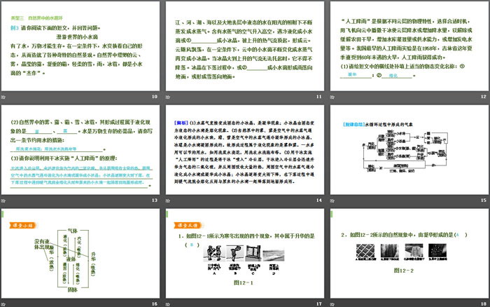 《升华和凝华》物态变化PPT下载