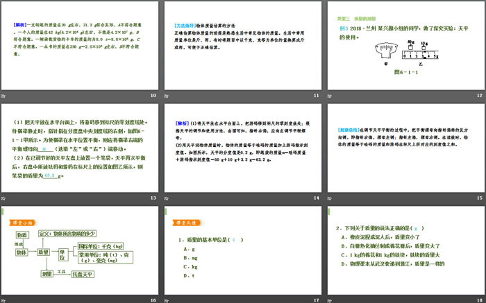 《质量》质量与密度PPT教学课件