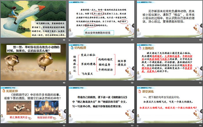 《骑鹅旅行记》PPT课件