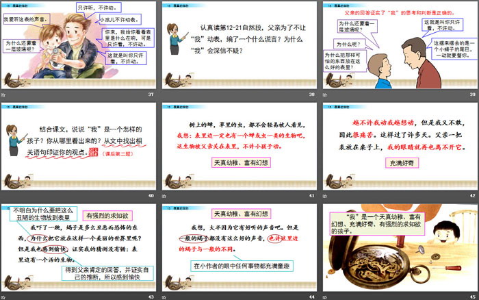 《表里的生物》PPT下载