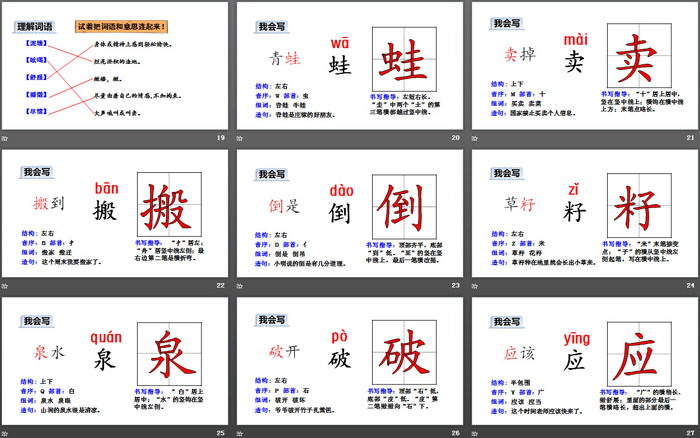 《青蛙卖泥塘》PPT(第一课时)