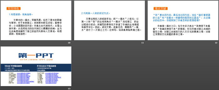 《一滴水经过丽江》PPT下载