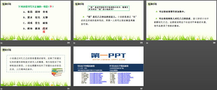 《孔乙己》PPT精品课件