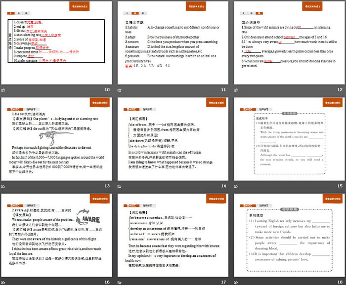 《Wildlife Protection》Section A PPT