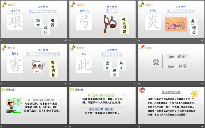 《羿射九日》PPT精品课件