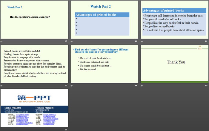 《Information Technology》Viewing Workshop PPT