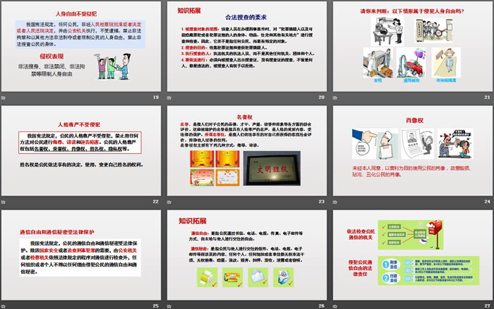 《公民基本权利》PPT课文课件