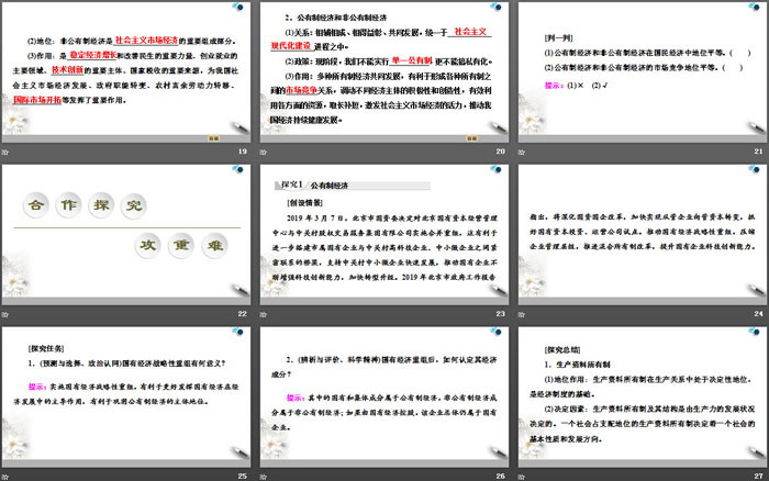《我国的基本经济制度》基本经济制度与经济体制PPT优质课件(第一课时)