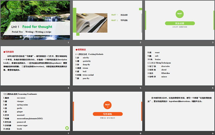 《Food for thought》Period Five PPT