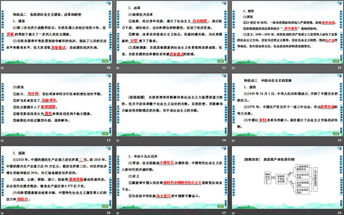 《社会主义国家的发展与变化》20世纪下半叶世界的新变化PPT