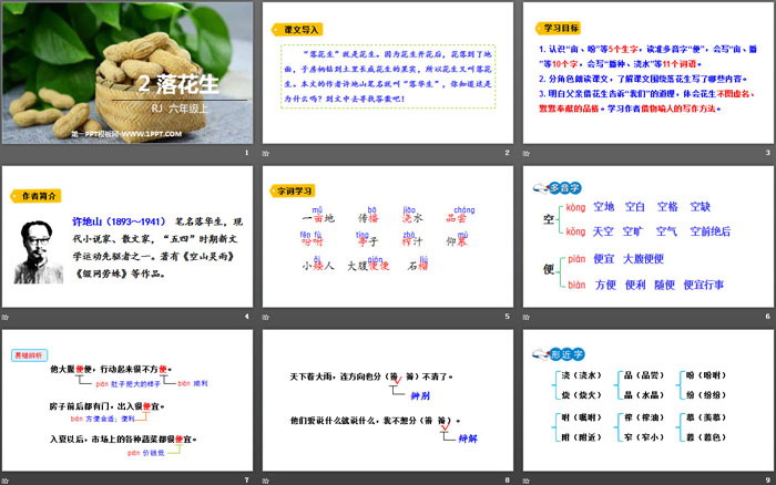 《落花生》PPT优质课件