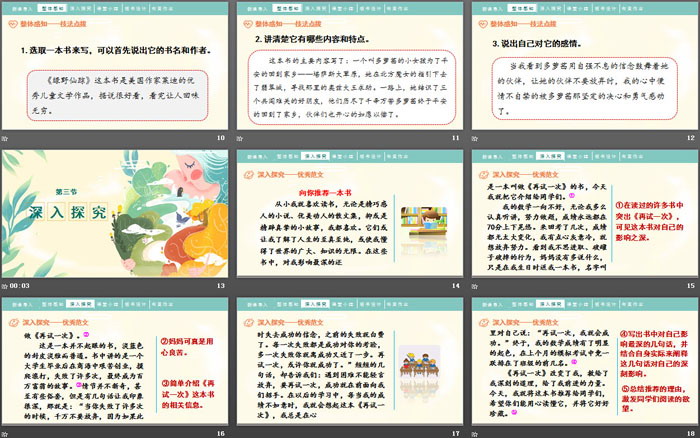 《推荐一本书》PPT课件下载