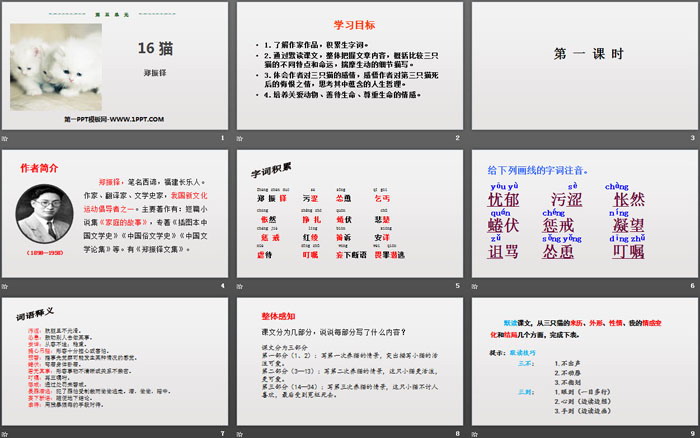 《猫》PPT优质课件