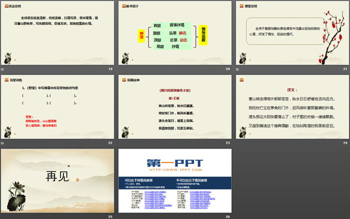 《野望》唐诗五首PPT课件