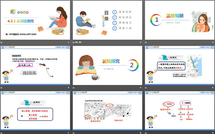 《认识比例尺》比例PPT