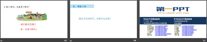 《青蛙吃虫子》加与减PPT下载