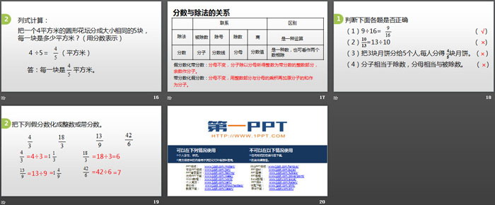 《分数与除法》分数的意义PPT