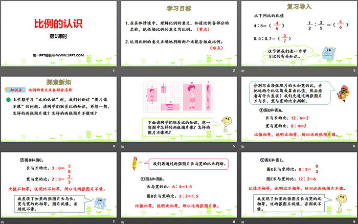 《比例的认识》比例PPT