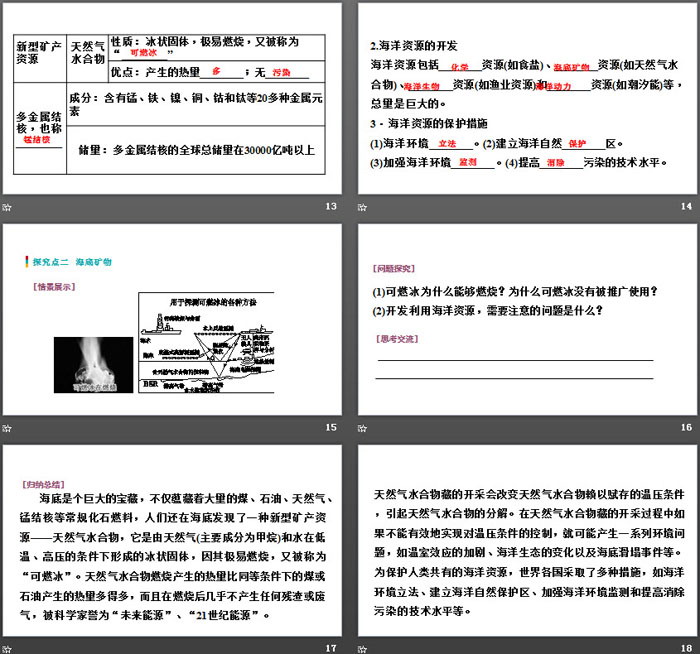 《海洋化学资源》海水中的化学PPT