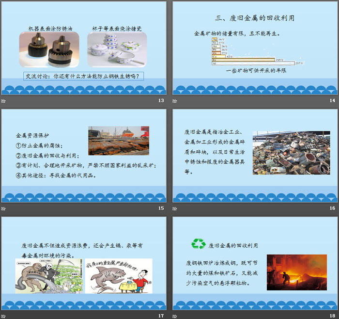 《钢铁的锈蚀与防护》金属PPT