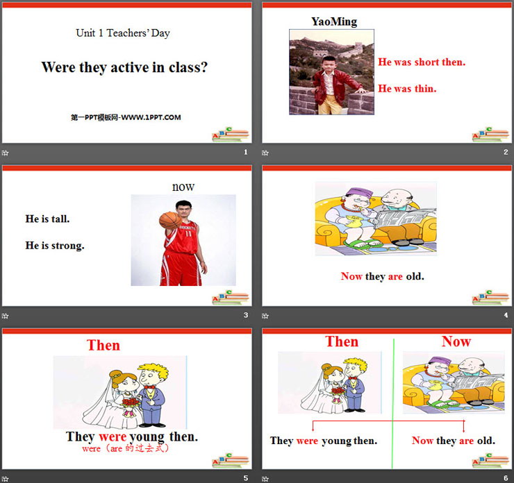 《Were they active in class?》Teachers\ Day PPT