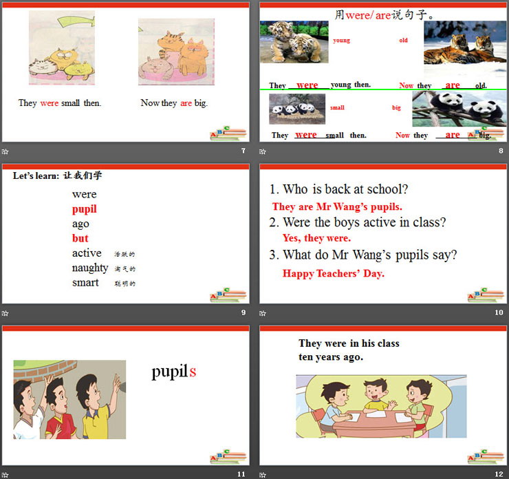 《Were they active in class?》Teachers\ Day PPT