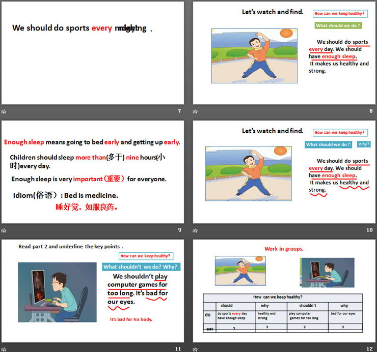 《How can we keep healthy?》Health PPT课件