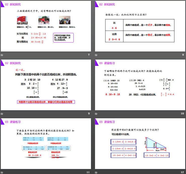 《比例的意义》PPT课件下载