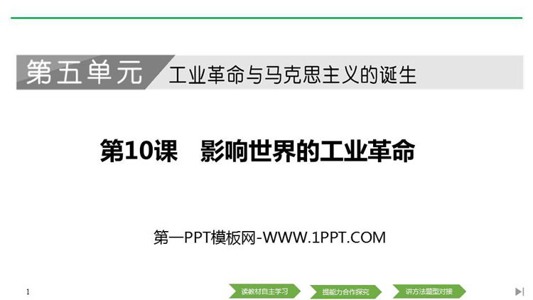 《影响世界的工业革命》PPT课件下载