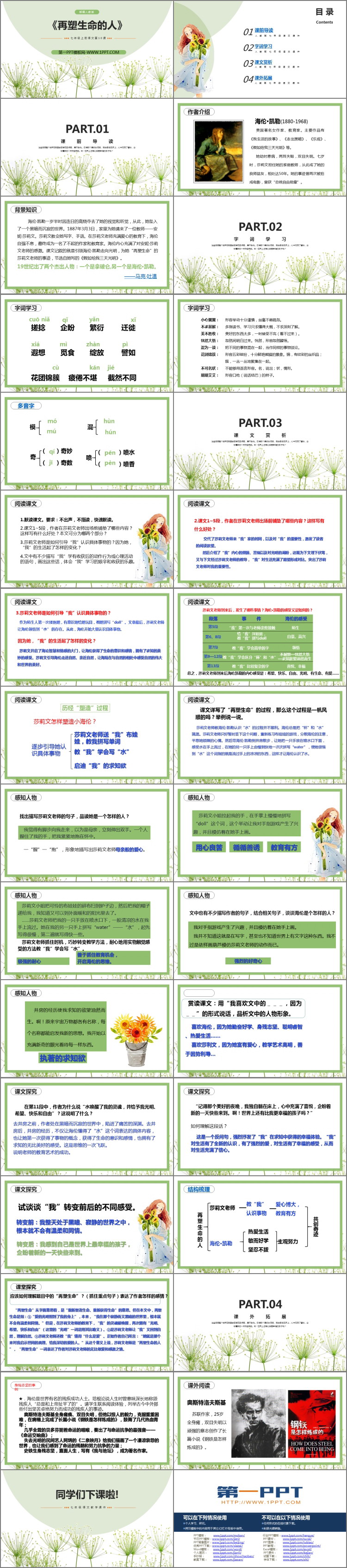 《再塑生命的人》PPT精品课件