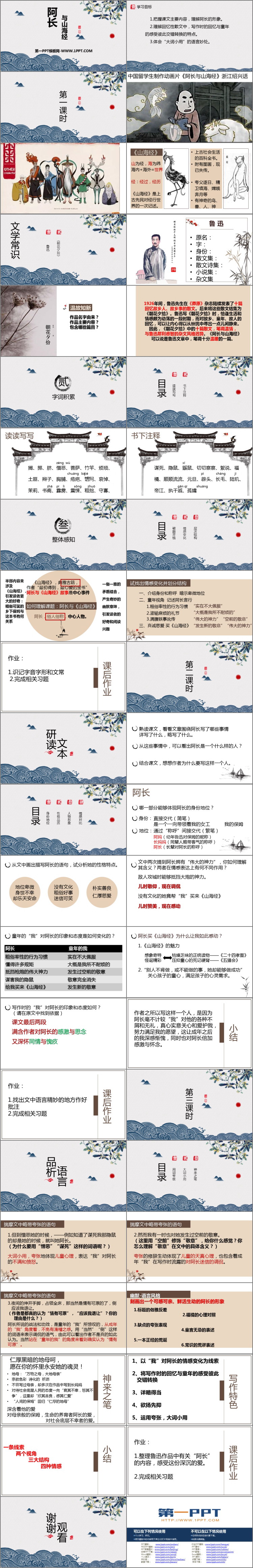 《阿长与<山海经>》PPT精品课件