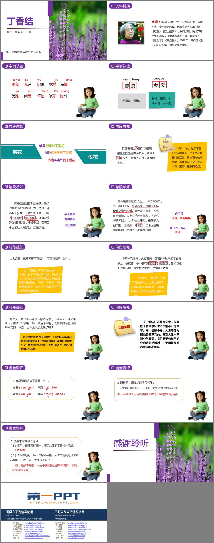 《丁香结》PPT优质课件