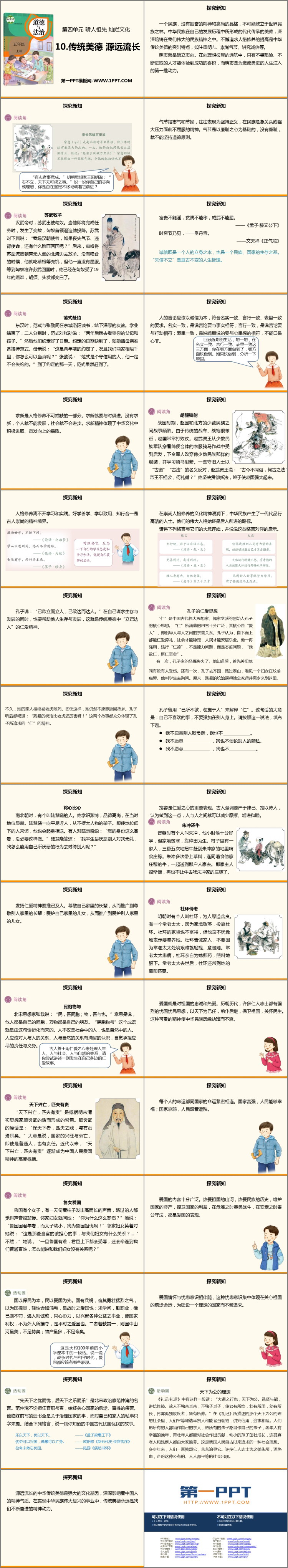 《传统美德 源远流长》PPT课件