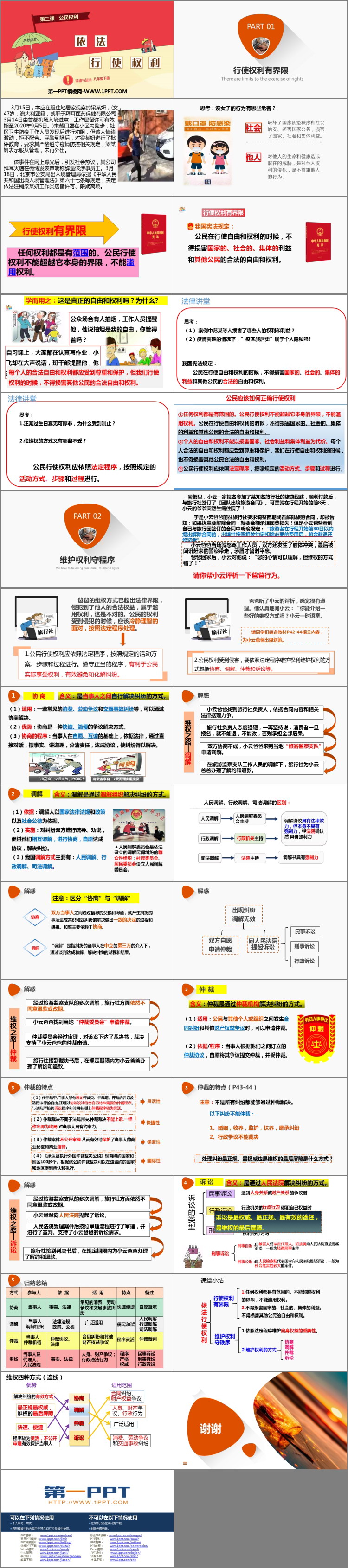 《依法履行义务》PPT免费课件