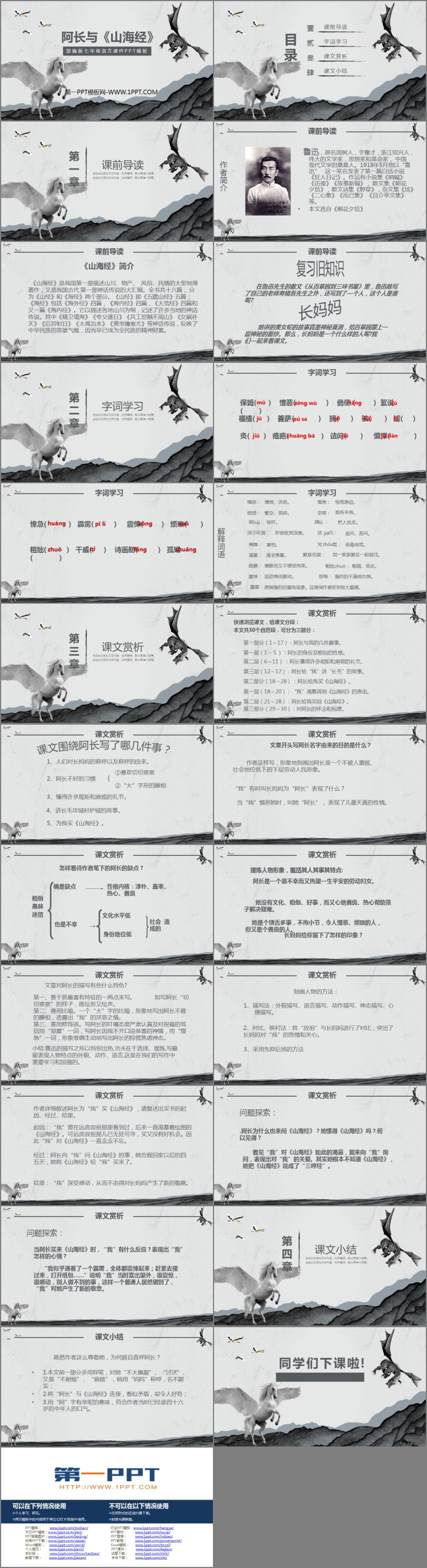 《阿长与<山海经>》PPT课文课件