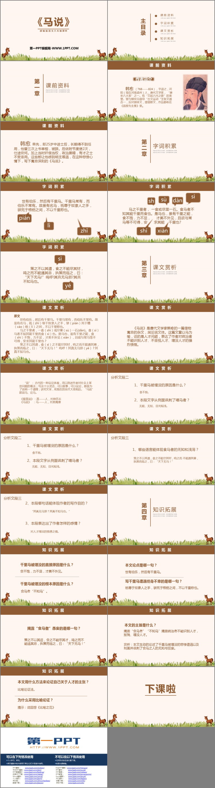 《马说》PPT优质课件下载