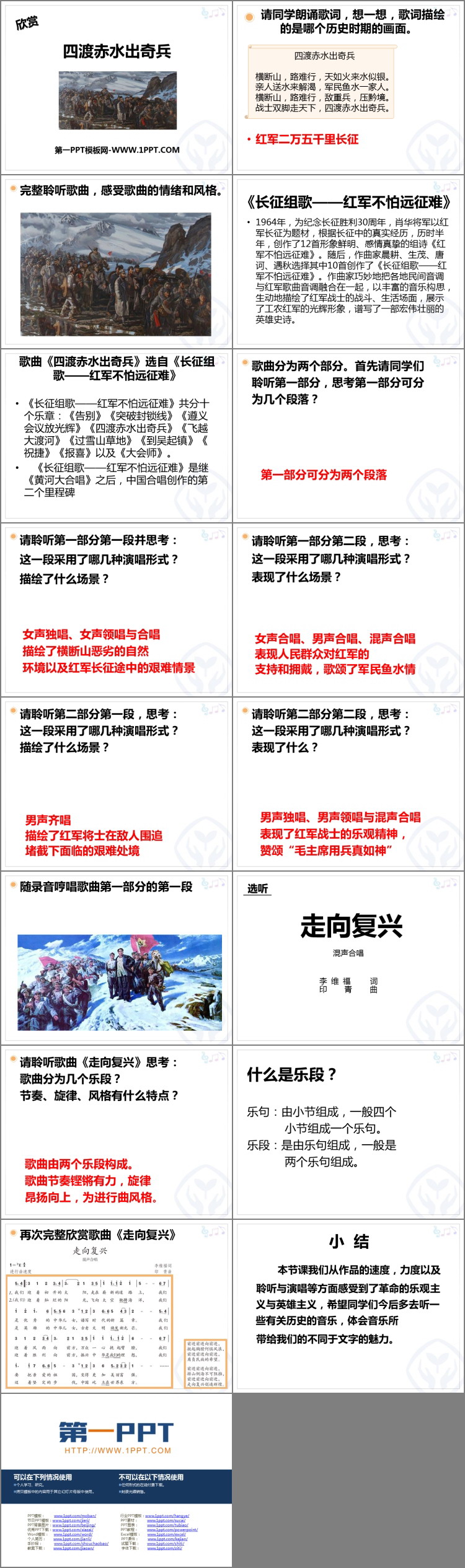 《四渡赤水出奇兵》PPT教学课件
