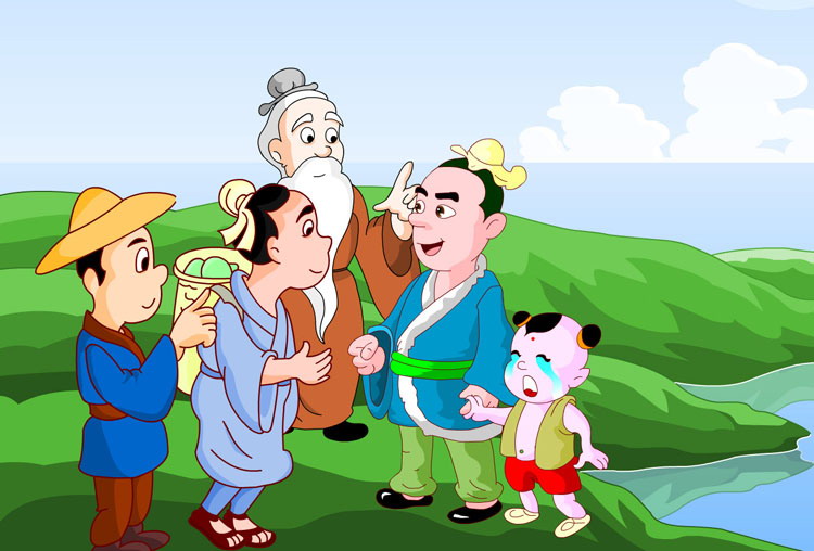 《看父相子》Flash动画课件
