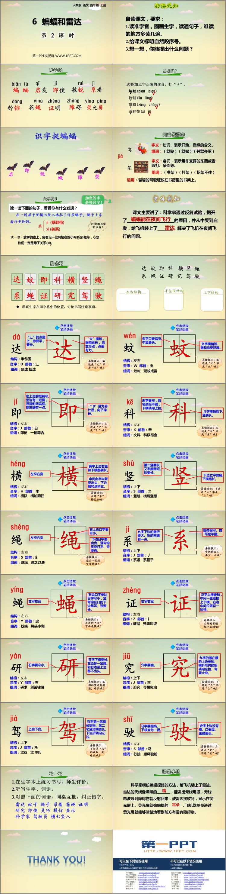 《蝙蝠和雷达》PPT课件(第2课时)
