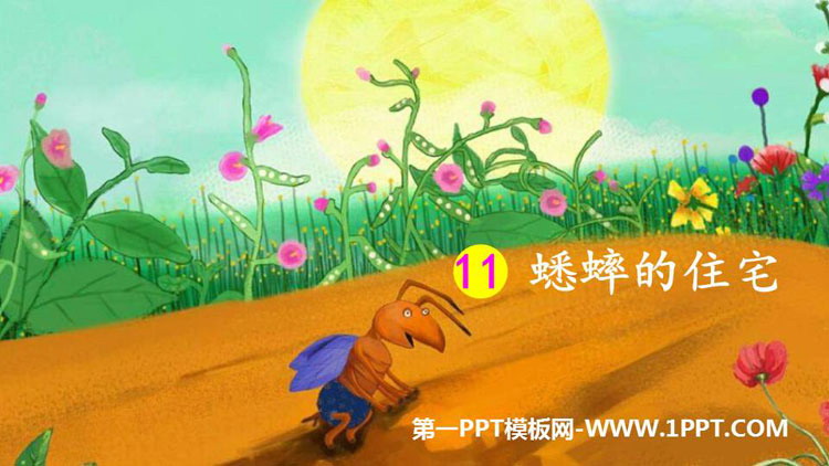《蟋蟀的住宅》PPT课文课件下载