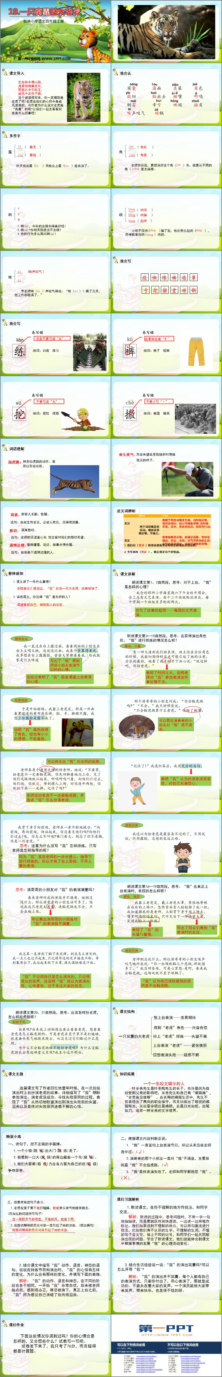《一只窝囊的大老虎》PPT优秀课件