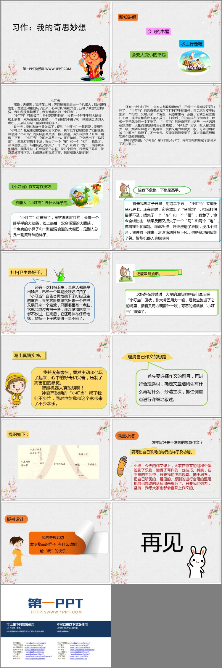 《我的奇思妙想》PPT教学课件