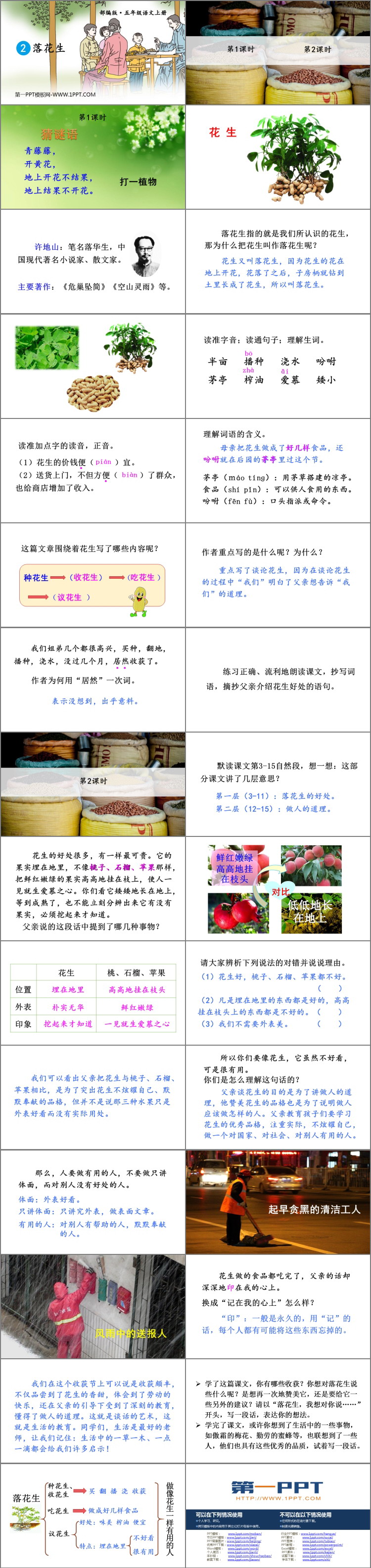 《落花生》PPT优秀课件下载