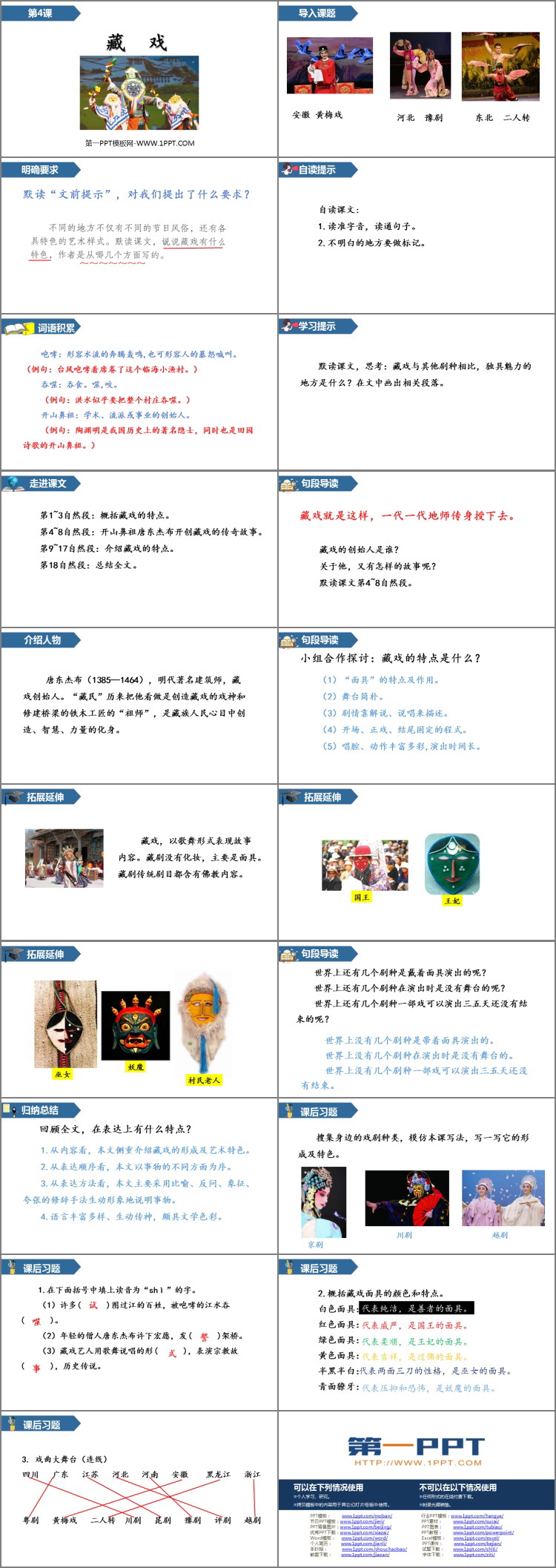 《藏戏》PPT精品课件